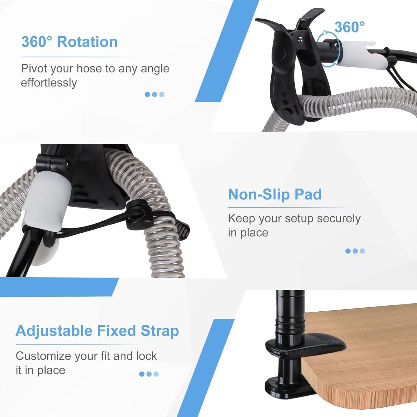 Household Portable Fixed Ventilator Hose Bracket